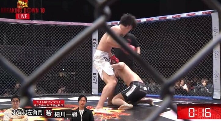 全試合結果・速報中 Breaking Down10（ブレイキングダウン10）