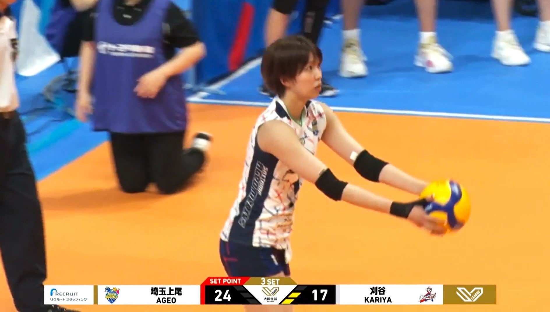 女子バレー　ハプニング 