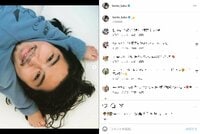 賀来賢人、子どもたちと戯れ合う姿を披露 微笑ましいオフショットに「尊い」「幸せが溢れてる」