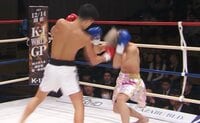【映像】右アッパーで“一撃”KO