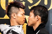 那須川天心、亀田興毅と“一触即発”ショット「必ず良い試合をしたいと思います」