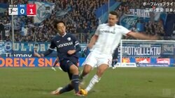 ふざけるなよ！ 三好康児、“危険レイトタックル”被弾の瞬間「足があああ！」 ガッツリ足を踏みつけられる→ピッチに倒れ込む「大丈夫かよ」