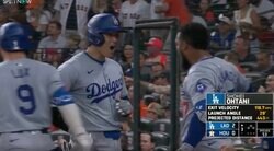 ネット沸騰！ 大谷翔平、感情が大爆発！ 超特大アーチ後のマッスルポーズ→雄叫びが話題に「めっちゃ嬉しそう」「メジャーリーガー感」