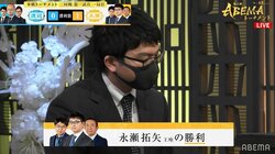いきなりのリーダー対決 永瀬拓矢王座が渡辺明名人に快勝／将棋・ABEMAトーナメント