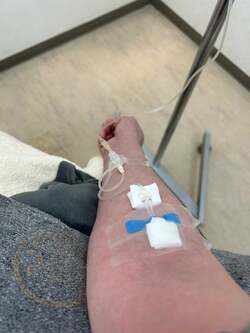  平野ノラ、点滴をしながら受けた治療「風邪気味からいつもなら酷くなるのに」 