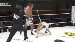 リング下に転落、3度のダウン＆タオル投入の劇的KO！ 「場外に落ちるの初めて見た」打撃戦に視聴者騒然