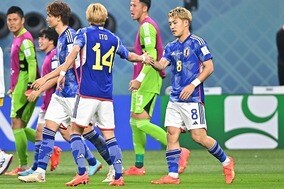 「ここ！　ワンチャンで行くんだって！」スペイン戦の同点弾で本田圭佑が絶賛した日本代表戦士は堂安律ではなく…【Ｗ杯】