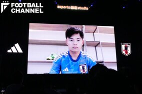 久保建英「僕はしっかり腹をくくっている」。サッカー日本代表の新ユニフォーム発表会でW杯へ決意