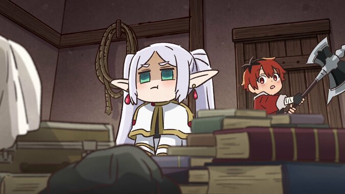[Photos/Images] What Happens When Those Two Switch Places... 'Frieren: Beyond Journey's End' Mini Anime 