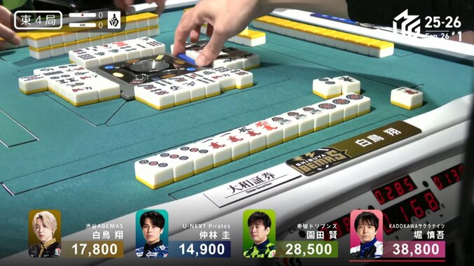 今シーズン、早くも2度目の役満が完成！