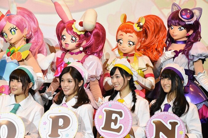 美山加恋、福原遥、水瀬いのりの想い出スイーツは？  『映画キラキラ☆プリキュアアラモード』舞台挨拶 1枚目