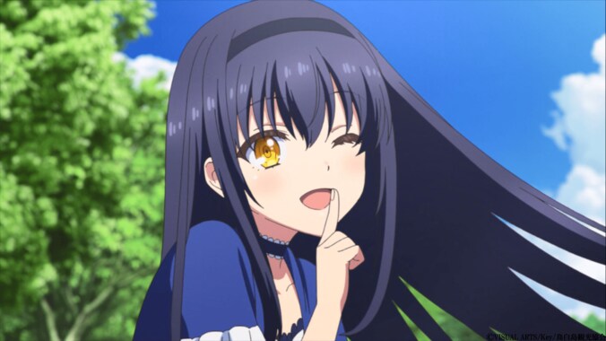 アニメ「Summer Pockets」久島鴎場面カット001