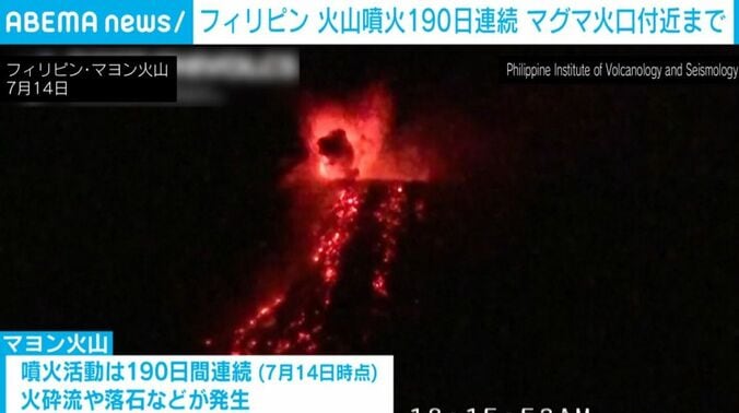 フィリピン・マヨン火山