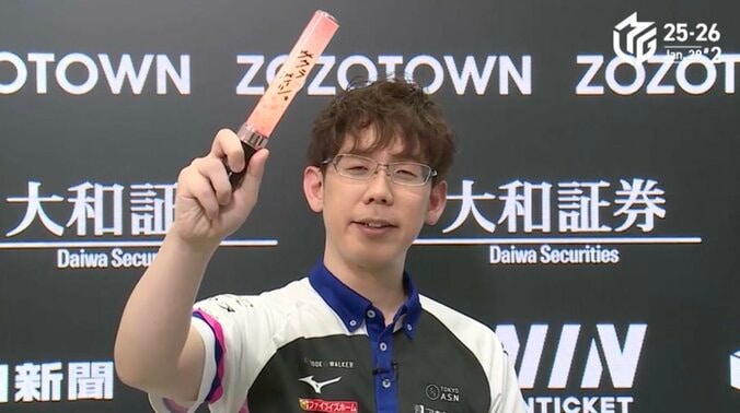 【写真・画像】苦しいロングゲームをサクラが制した！渋川難波、チームの希望を繋ぐオーラス“親番”の逆転劇「まだまだサクラナイツ諦めていません」/麻雀・Mリーグ　1枚目