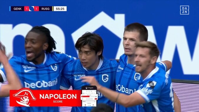 【映像】巧みなワンタッチシュート 