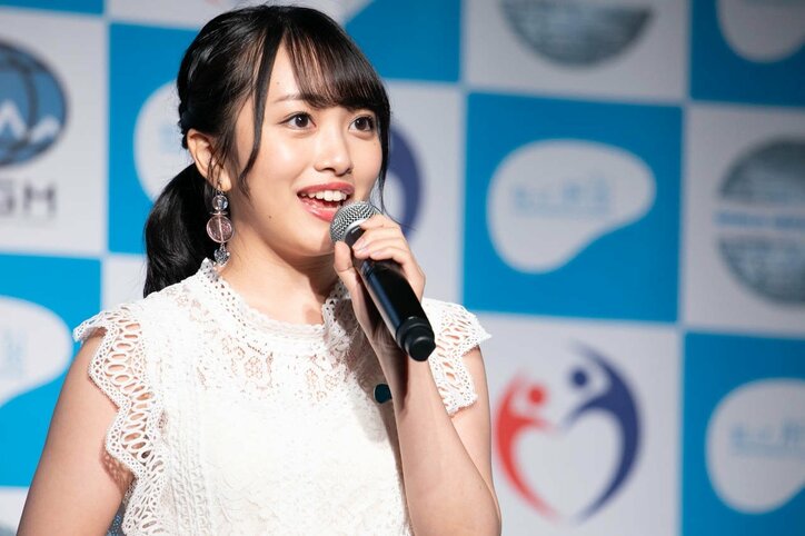 AKB48向井地美音、肝炎啓発活動に気合十分「乃木坂46さんと協力しながら」