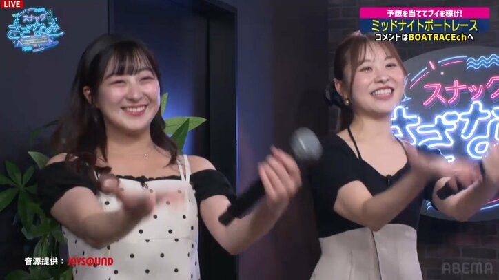 中西智代梨と伊豆田莉奈