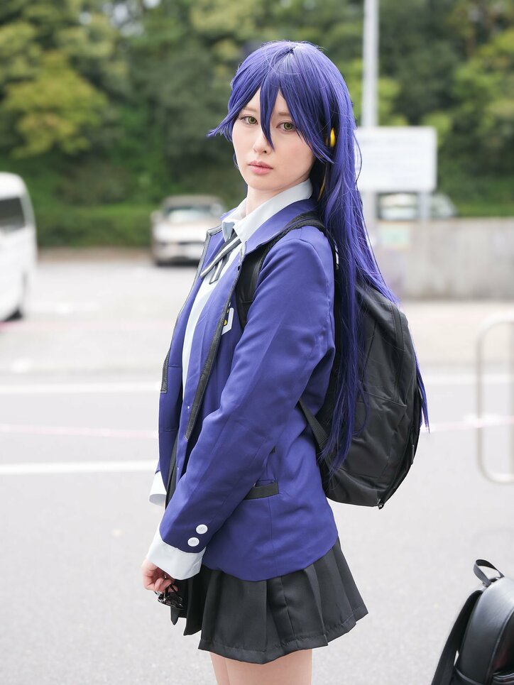 【写真・画像】『機動戦士Gundam GQuuuuuuX』ニャアンコスプレ画像　1枚目