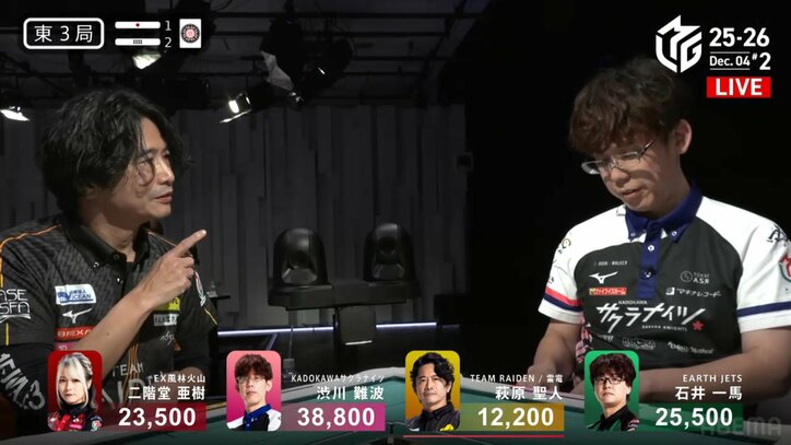 萩原聖人と渋川難波