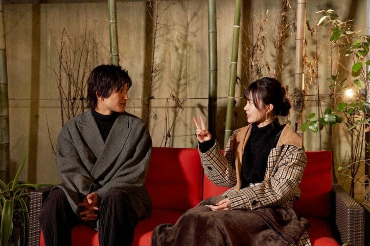 モテ女子・ここが乙女の表情に!「もうちょっと近づいてもいい?」せいやへの大胆アピールにスタジオも驚き『恋ステ 2021冬Tokyo』#4