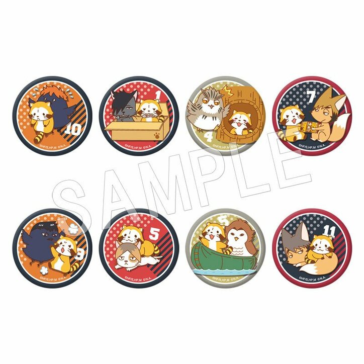 アニメ「ハイキュー!!」×「あらいぐまラスカル」コラボグッズ5点発売決定！ストラップ・メモセットなど予約開始