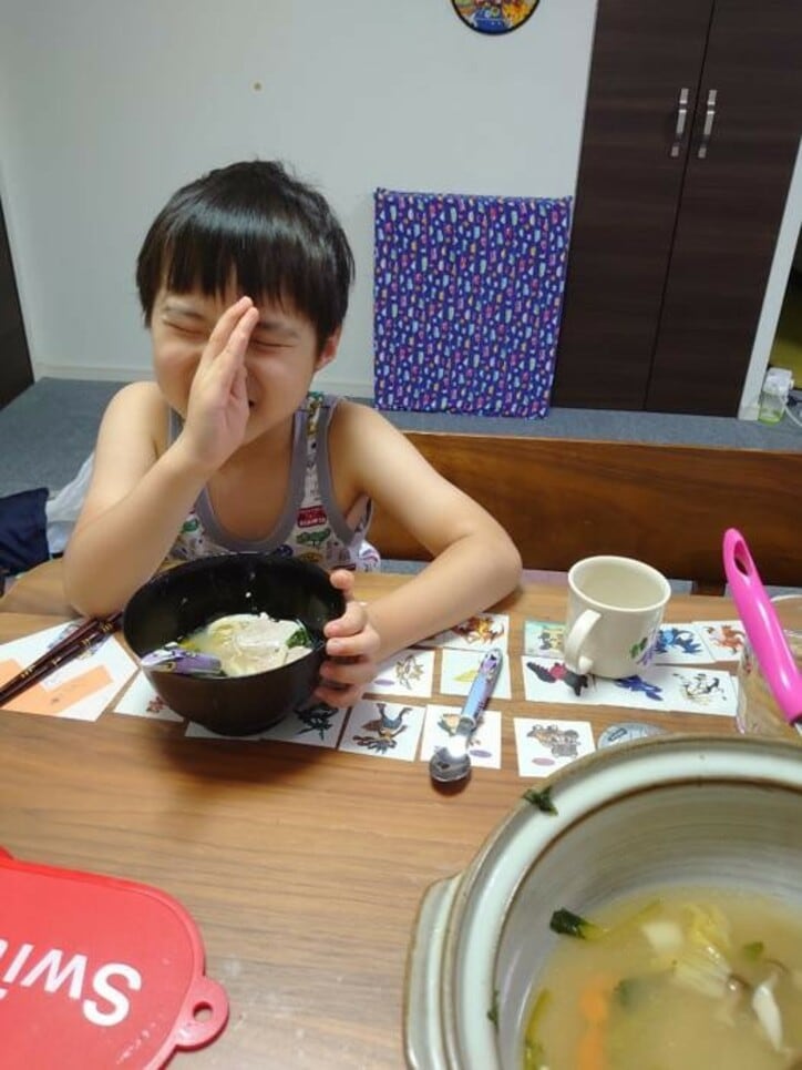 山田花子、次男がおかわりして食べた料理「また食べたいと言ってくれた」 