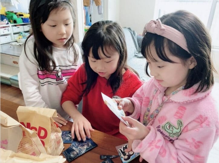 エハラマサヒロの妻、子ども達が大興奮したマックの商品「品切れの店舗もあるみたい」
