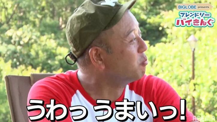 杉浦太陽、筋肉ムキムキでレモンを絞る！自慢の冷製パスタにバイきんぐ大絶賛「男の料理っぽい」