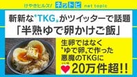【動画】スタジオ大興奮の“悪魔のTKG”がうますぎる