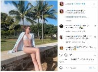 Nikiの美ボディ際立つ水着姿を披露し「スタイルよすぎ」「めちゃめちゃ綺麗」とファン称賛の声