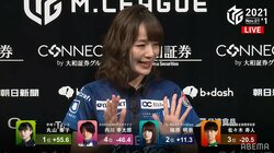 手の振り方がアイドル風 瑞原明奈、突然のふりふりジェスチャーにファンがドキドキ「手がかわいい」「体で覚えるタイプ」／麻雀・Mリーグ