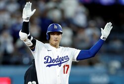 大谷翔平、フェンス直撃ツーベースで23試合連続出塁 山本由伸は5回1/3を無失点 ドジャースは1点差を逃げ切り連勝