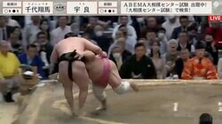 人気力士が突如アクセル全開で対戦相手に猛アタック　ド派手な勝ち方に「宇良Bダッシュ」「ジェットカー宇良ちゃん」