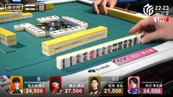 突如訪れた「どっちの牌でしょうか」クイズの時間 実況者も「4筒と5筒は間違いやすいランキング1位」／麻雀・Mリーグ