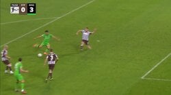 「忍者」町野修斗、待望の今季ブンデスリーガ初ゴール「湘南の時を思い出す」折り返しのボールを背後から抜けてズドン！豪快ダイレクトシュートの瞬間