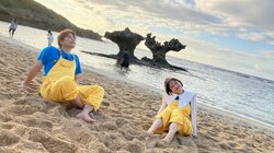 金田朋子&仲村宗悟が沖縄を70kmドライブ！“恋人の聖地”ハートロックで大はしゃぎ「楽しくなかったのは最後だけ」