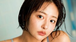 すみぽん、白ニット＆お風呂カットで見せる大人びた表情 『ヤンジャン』巻末グラビア