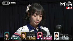 夏でも映える“サクラ姫”美麗雀士・岡田紗佳、久々のモデル歩きな入場シーンに喜びの声多数「脚長いな」「紗佳さん愛してます」／麻雀・Mトーナメント