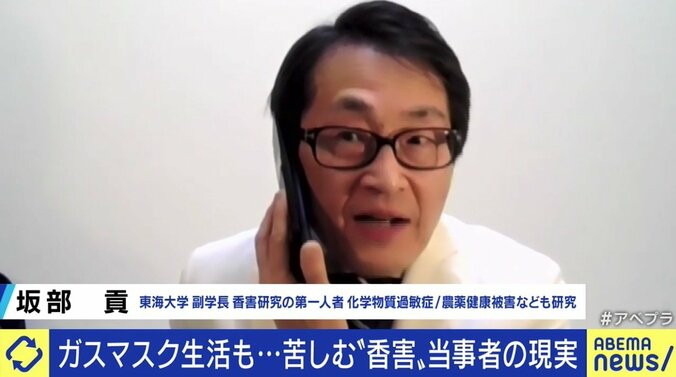 「こんな見た目の母親で申し訳ないなと思う」化学物質過敏症で外出時はガスマスク…「大人はしっかりモノを選んで」 7枚目