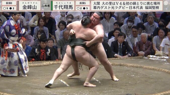 まわしが緩んだ瞬間