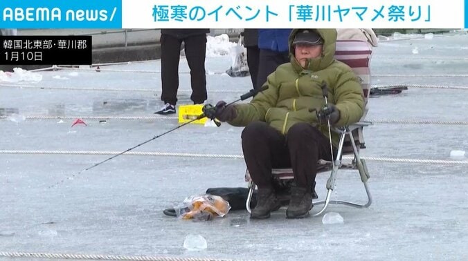 二刀流の釣り人
