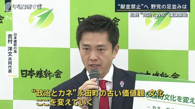 日本維新の会　吉村洋文共同代表