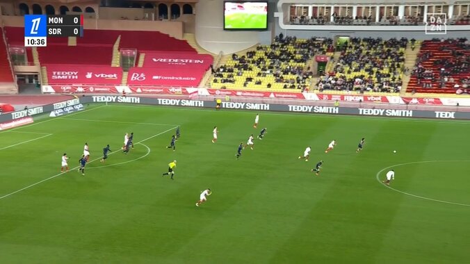 【映像】中村のボール奪取→伊東フルスプリントの高速カウンター