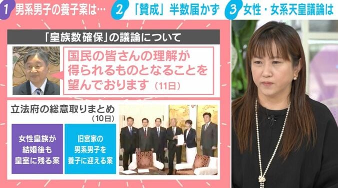 「皇族数 確保」の議論について