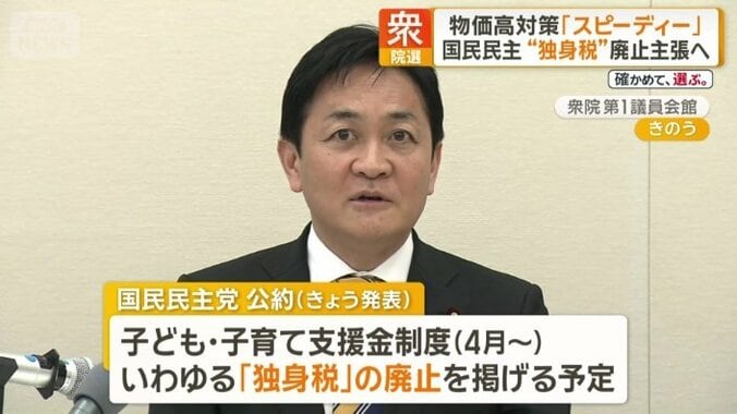 国民民主党の玉木雄一郎代表