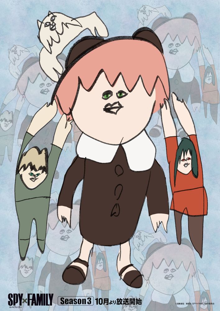 [Photos/Images] Special Roundtable Discussion Video Released Featuring the Forger Family Cast and Ikuta Lilas from the Anime "SPY x FAMILY" Season 3! 3rd