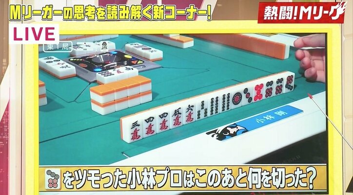 プロ6人でも読みきれない“麻雀ロボ”小林剛の超デジタル打牌選択とは…／麻雀・Mリーグ