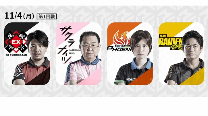 沢崎誠、個人スコア首位キープなるか リーグはまもなく4分の1が経過／麻雀・Mリーグ