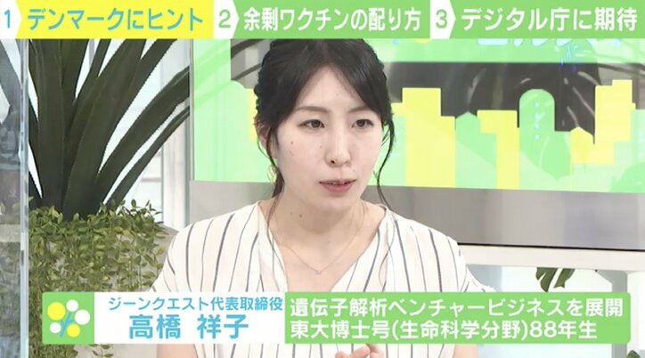 「余剰ワクチン」平等性を保つには? “デジタル先進国”デンマークから学ぶ解決策