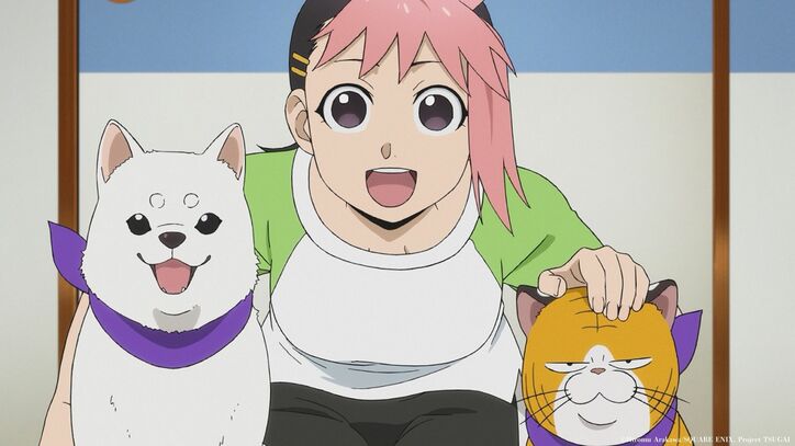 アニメ『黄泉のツガイ』段野ハナ場面カット